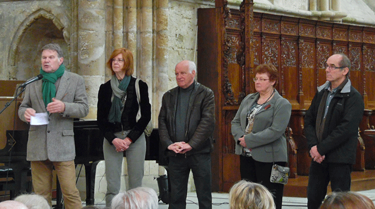 Jean-Jacques Téani, Danielle Loppin, Jean-Paul Clerbois, Mireille Leroy, Bernard Poggi-Vérignon