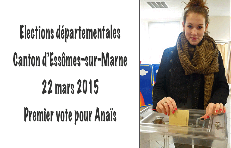 Premier vote pour Anaïs